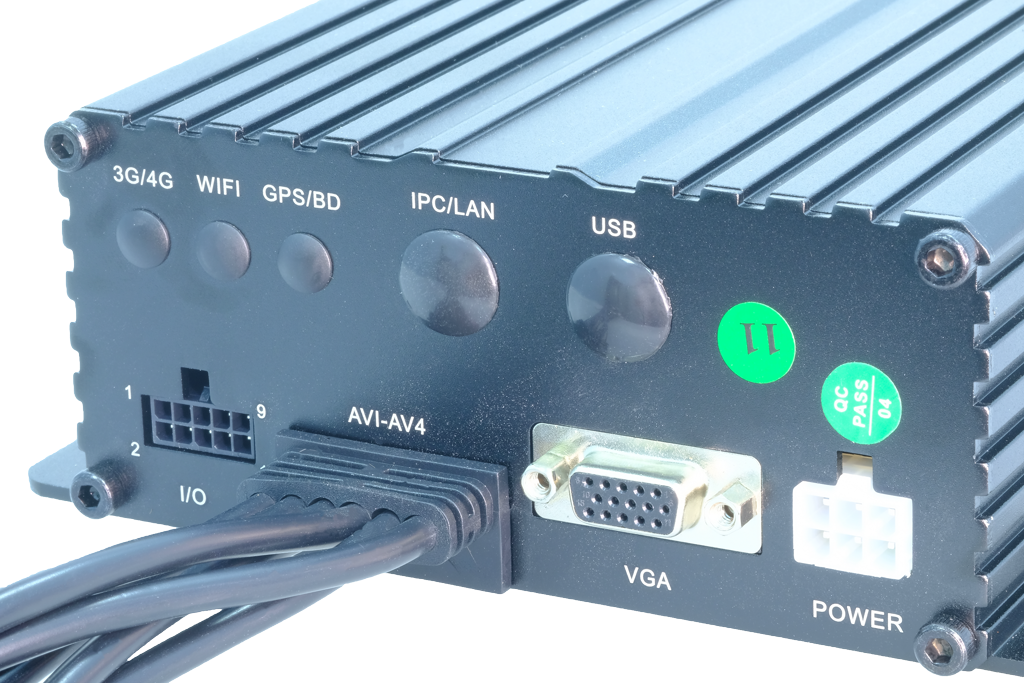 ViGUARD 4-х канальный автомобильный регистратор MDVR X4 4G-GPS-ГЛОНАСС + 1 IP